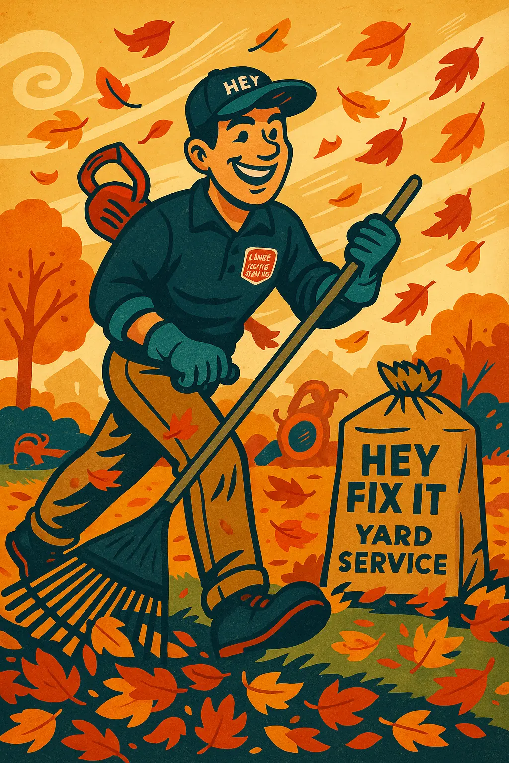 Hey Fix It Pro Yard Maintenance Regina - Fall Cleanup